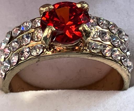 Buy & Sell Yeovil Somerset - Photos for Ladies jewellery 18k gold plate ruby & c.z