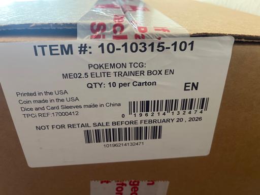 Buy & Sell Barking Barking and Dagenham - Photos for Pokemon Ascended Heroes ETB case