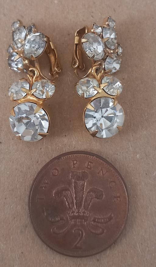 Buy & Sell Thatto Heath Saint Helens - Photos for vintage large gemstone clipon earrings