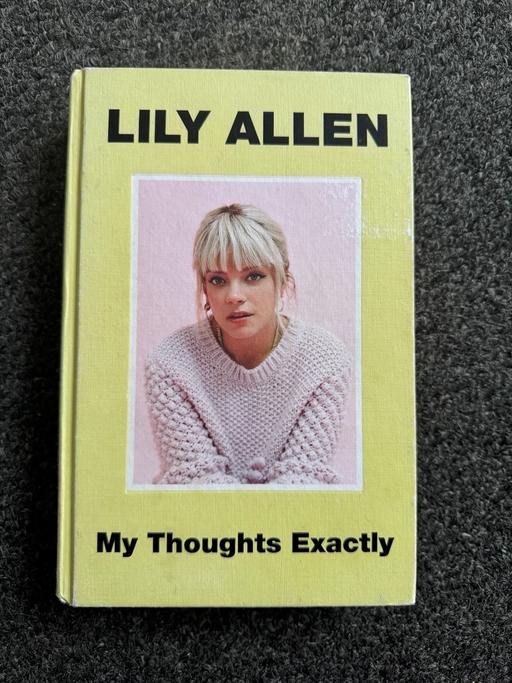 Buy & Sell Blackpool Town Centre Blackpool - Photos for Lily Allen My Thoughts Exactly, book