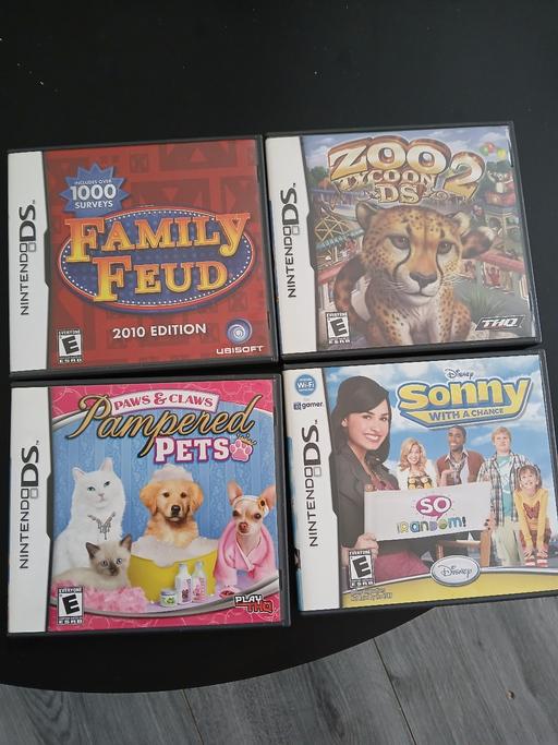 Buy & Sell Upper Gornal Dudley - Photos for 4 Nintendo ds games