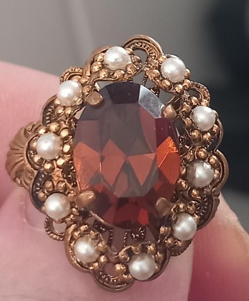 Buy & Sell Thatto Heath Saint Helens - Photos for vintage citrine & pearl ornate ring