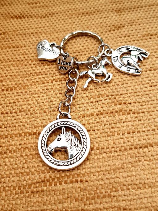 Buy & Sell Pontygof Blaenau Gwent - Photos for Daughter Equestrian horse pendant keyring