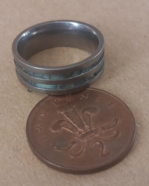 Buy & Sell Thatto Heath Saint Helens - Photos for stainless steel Abalone gents ring