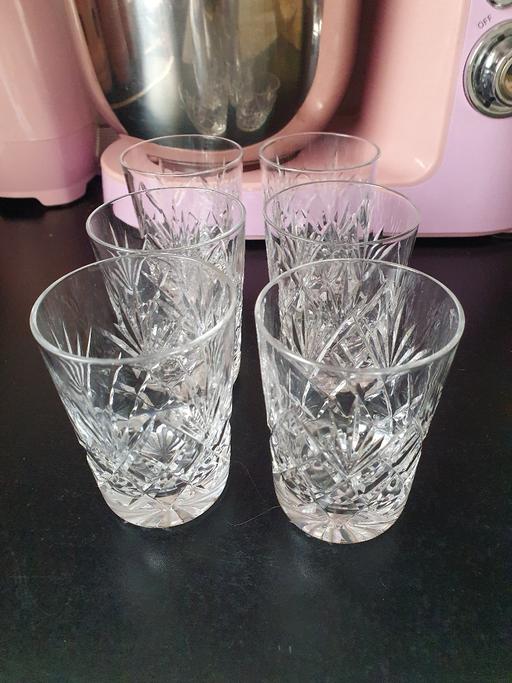 Buy & Sell Upper Gornal Dudley - Photos for crystal whisky glass tumblers x 6