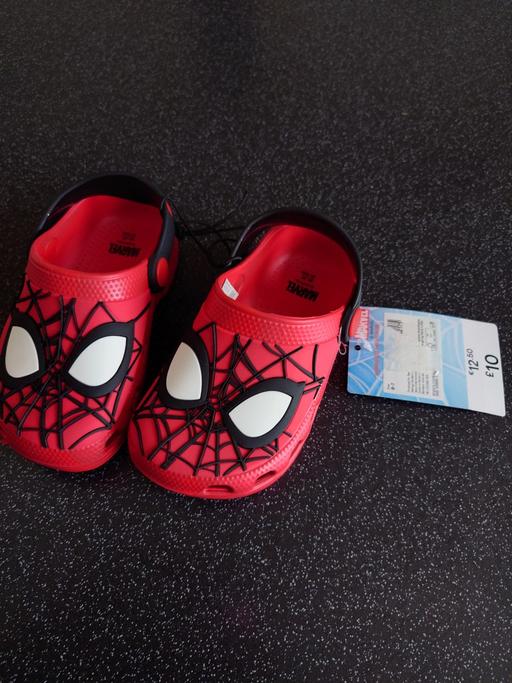 Buy & Sell Woodthorpe Charnwood - Photos for Boys Spiderman clogs size 6-7