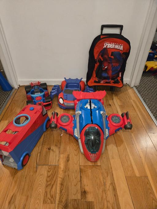 Buy & Sell Erith Bexley - Photos for spiderman vehicles and toddler suitcase
