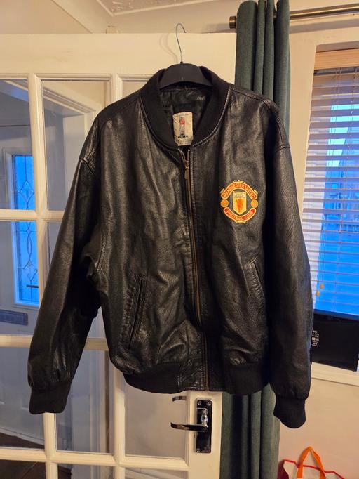 Buy & Sell Madeley Newcastle-under-Lyme - Photos for Authentic Proudct Man Utd Leather Jacket