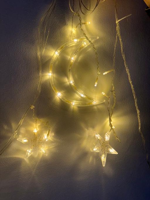 Buy & Sell Acton West London - Photos for Beautiful Gold Ramadan Moon & Star lights