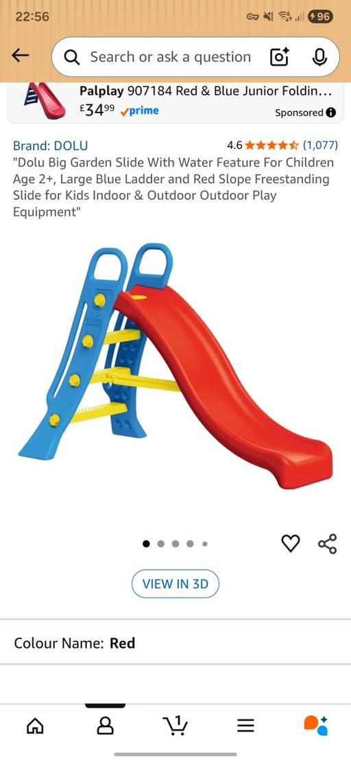 Buy & Sell Harrow Weald Harrow - Photos for Dolu Kids Slide (RR £65)