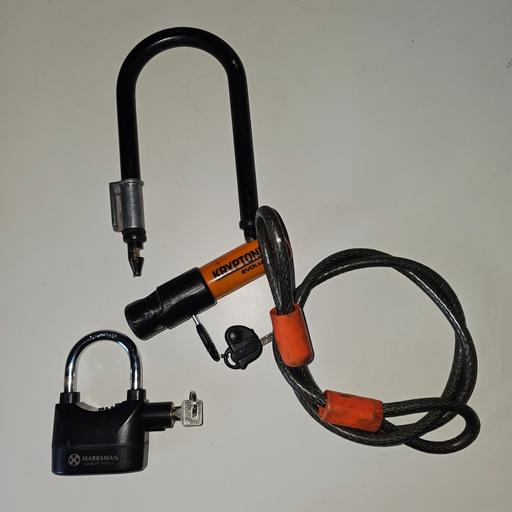Buy & Sell Weoley Castle Birmingham - Photos for KRYPTONITE EVOLUTION BlKE LOCK, CABLE & ALARM