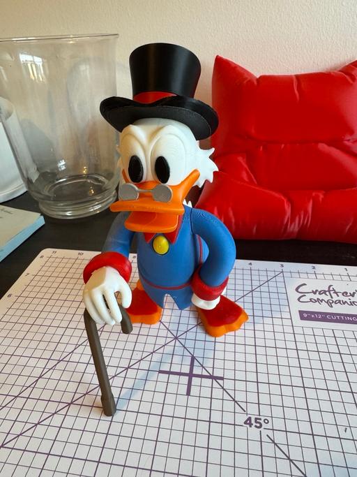 Buy & Sell Ushaw Moor County Durham - Photos for 3d printed Scrooge mcduck figurine