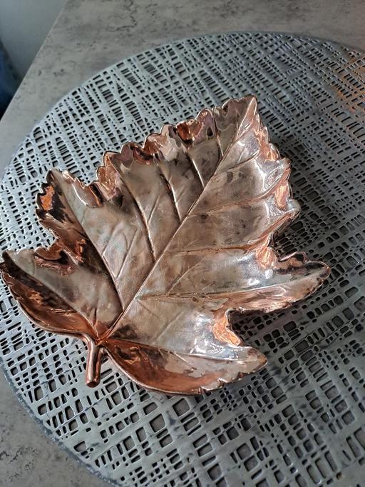 Buy & Sell Park Hill Sheffield - Photos for leaf trinket plate