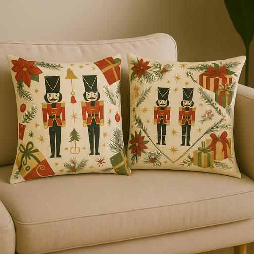 Buy & Sell Purley Croydon - Photos for Christmas Nutcracker Pillow Covers