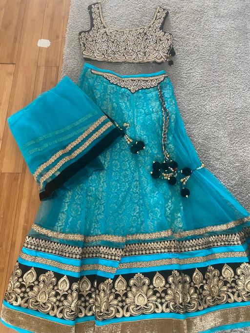 Buy & Sell - Photos for Turquoise Blue Lengha