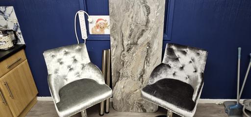 Buy & Sell Premier Business Park Walsall - Photos for bar velvet stools ,bar set