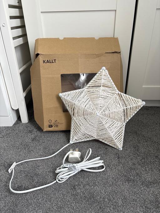 Buy & Sell Edgbaston Birmingham - Photos for IKEA light up star light, white