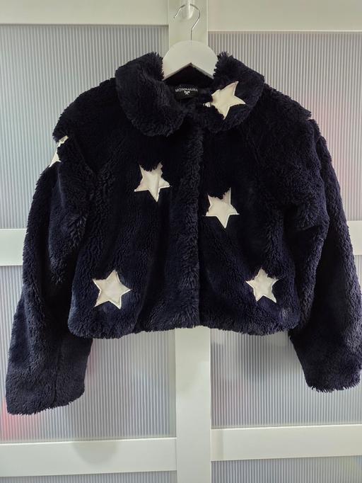 Buy & Sell Halton Brook Halton - Photos for Age 10 MONNALISA navy fluffy jacket