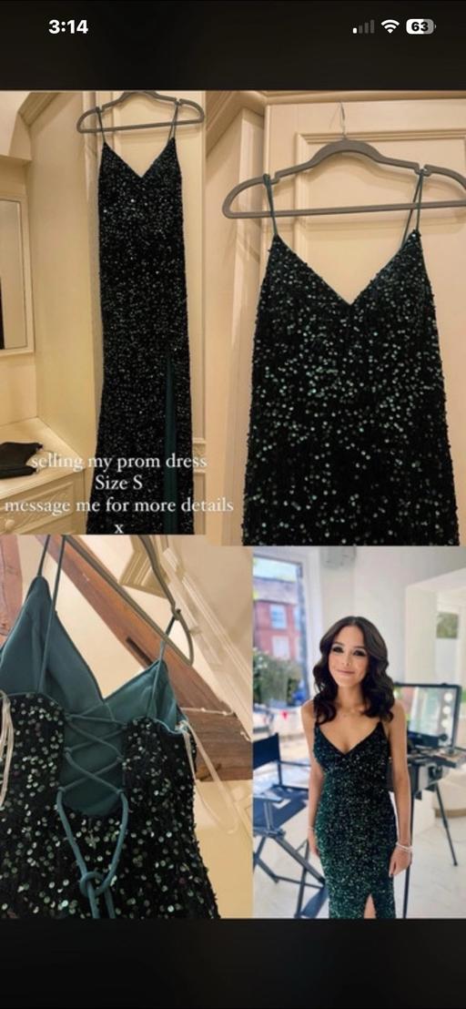 Buy & Sell Davenham Cheshire West and Chester - Photos for Green sparkly prom dress