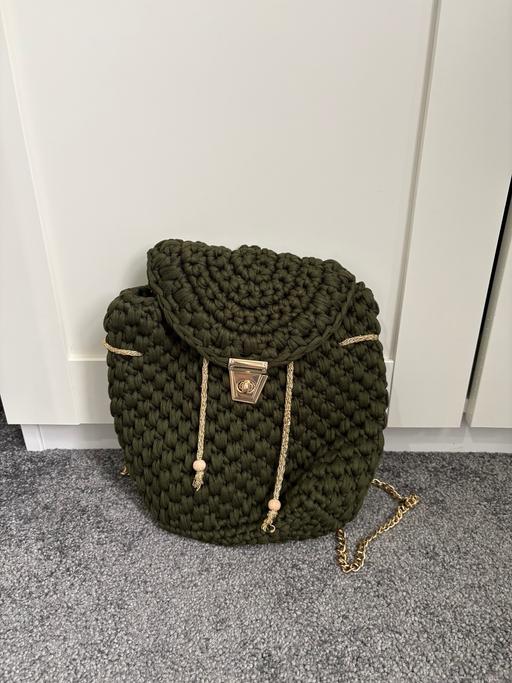 Buy & Sell Smethwick Sandwell - Photos for NEW hand made crochet khaki bag