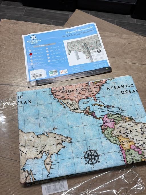 Buy & Sell Duckmanton Chesterfield - Photos for Martina Map home tablecloth