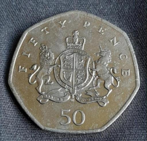 Buy & Sell Preston South Ribble - Photos for LION & UNICORN 50p COIN