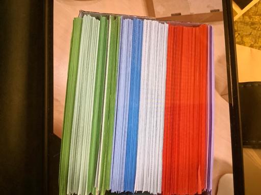 further learning Grassmoor North East Derbyshire - Photos for Boxed Job lot of Coloured paper for crafting