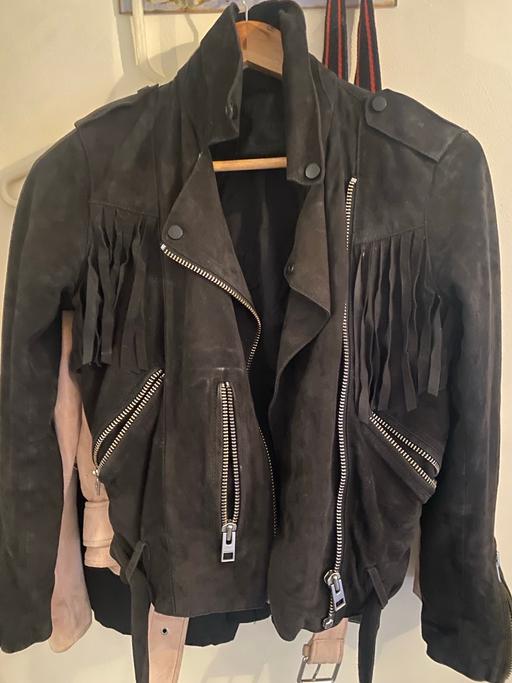 Buy & Sell Newstead Village Gedling - Photos for Ladies all saints leather tasseled jacket