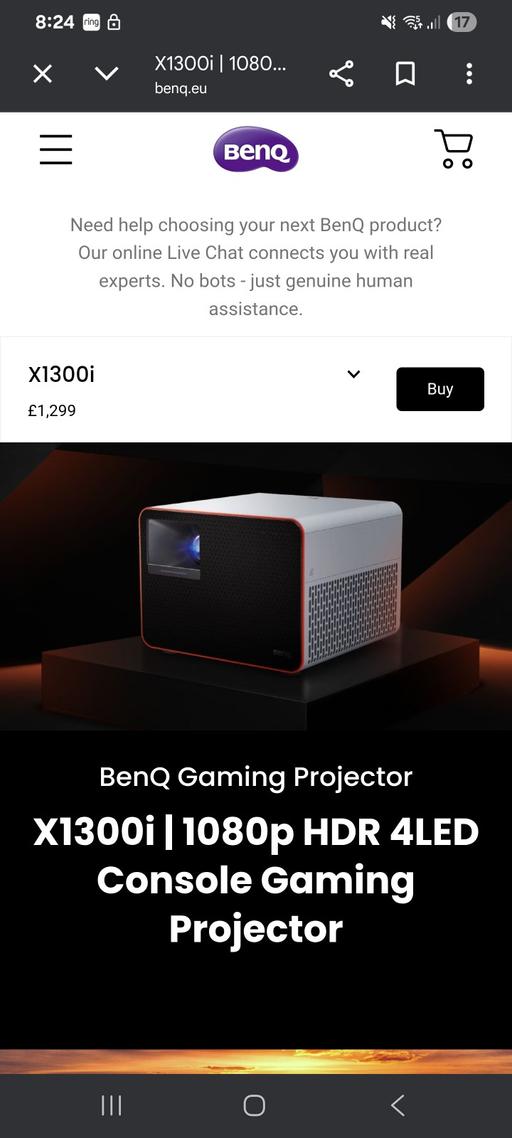 Buy & Sell Mellor Stockport - Photos for Benq1300i projector