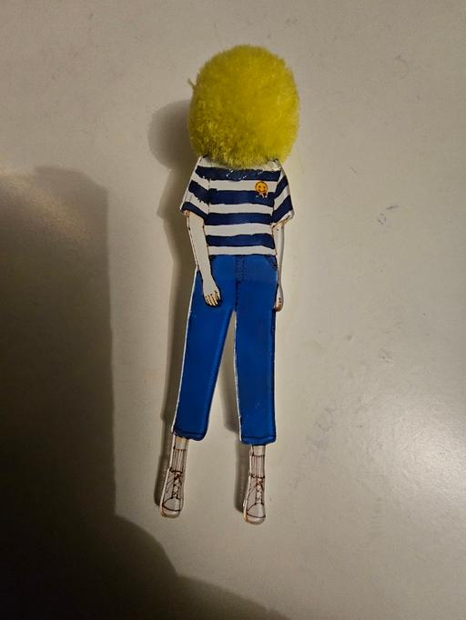 Buy & Sell Pilsley North East Derbyshire - Photos for acrylic lady brooch yellow pompom head