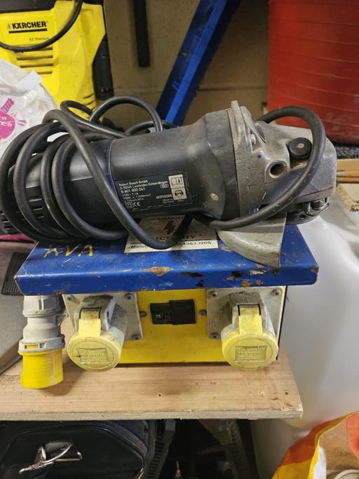 Buy & Sell Tividale Sandwell - Photos for 110 Transformer & Bosch Angle Grinder