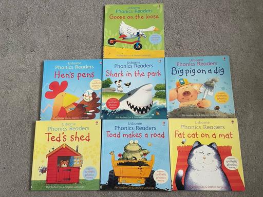 Buy & Sell Colliers Wood South West London - Photos for 7 Usborne Phonics Readers books