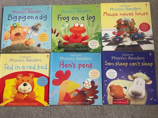 Buy & Sell Mitcham Merton - Photos for 6 Usborne phonics readers book