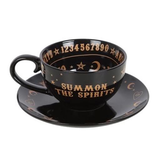 Buy & Sell Crewe Cheshire East - Photos for Black Talking Board Teacup & Saucer