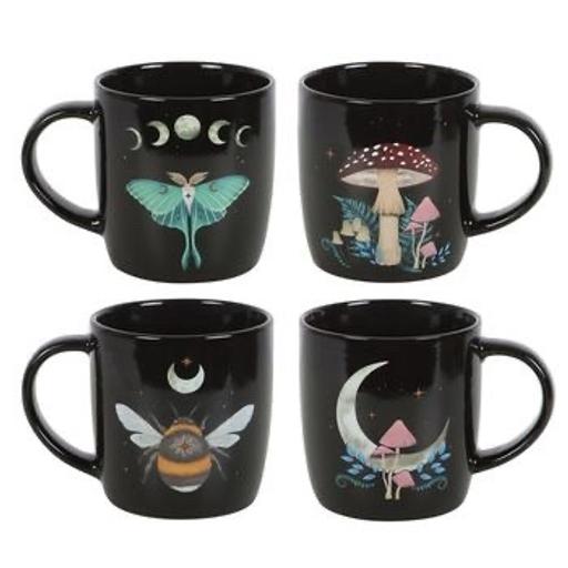 Buy & Sell Crewe Cheshire East - Photos for Set of 4 Dark Forest Mugs