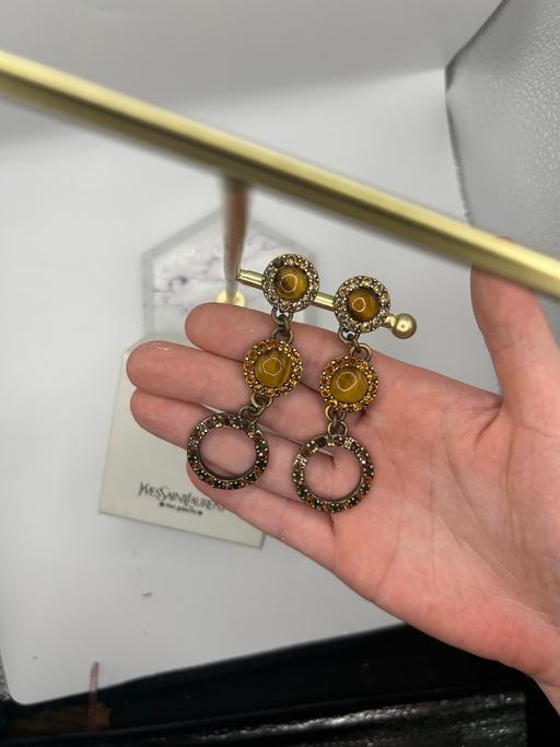 Buy & Sell Sholing Southampton - Photos for Yves Saint Laurent rive gauche earrings clip