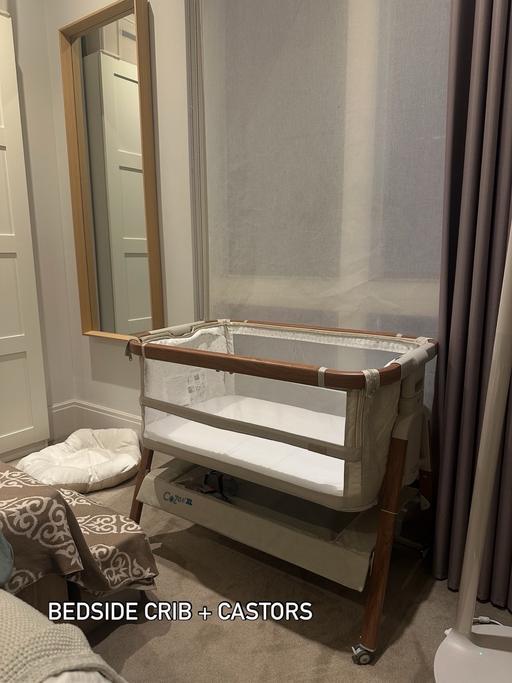 Buy & Sell Childs Hill North West London - Photos for Tutti Bambini CozeeXL Bedside Crib and Cot