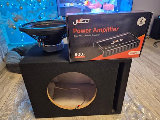 Vehicles Langdon Hills Basildon - Photos for Juice sub and amp with enclosure