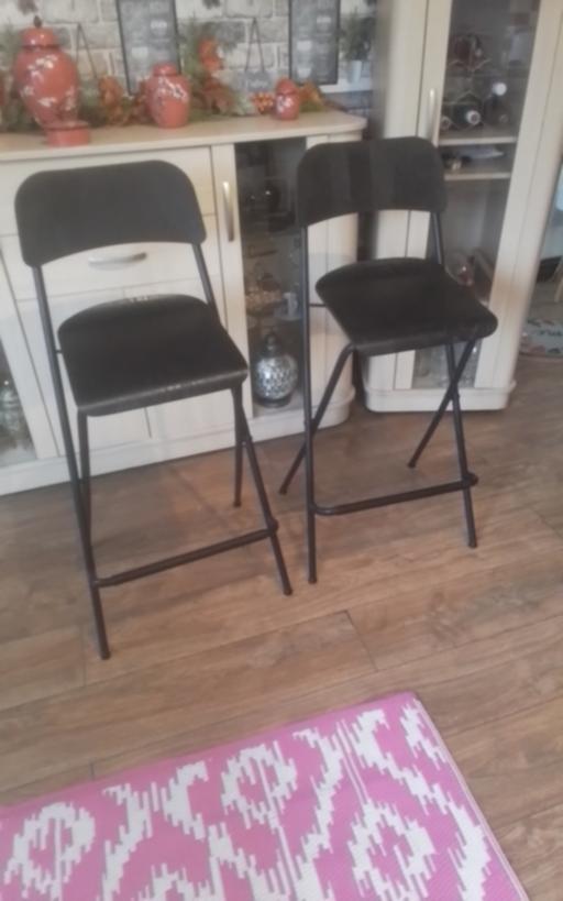 Buy & Sell Swinley Wigan - Photos for FOLDAWAY BAR CHAIRS