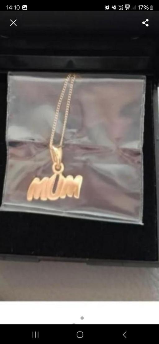 Buy & Sell Tipton Sandwell - Photos for 9ct gold plated silver mum necklace new