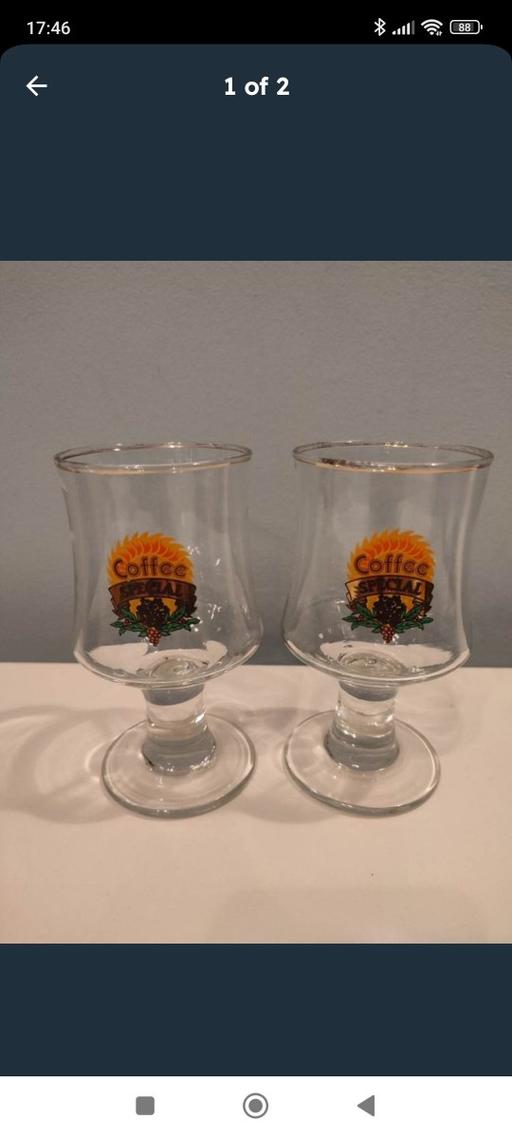 Buy & Sell Orrell Park Liverpool - Photos for 2 VINTAGE IRISH COFFEE GLASSES