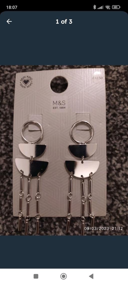 Buy & Sell Orrell Park Liverpool - Photos for NEW M&S EARRINGS