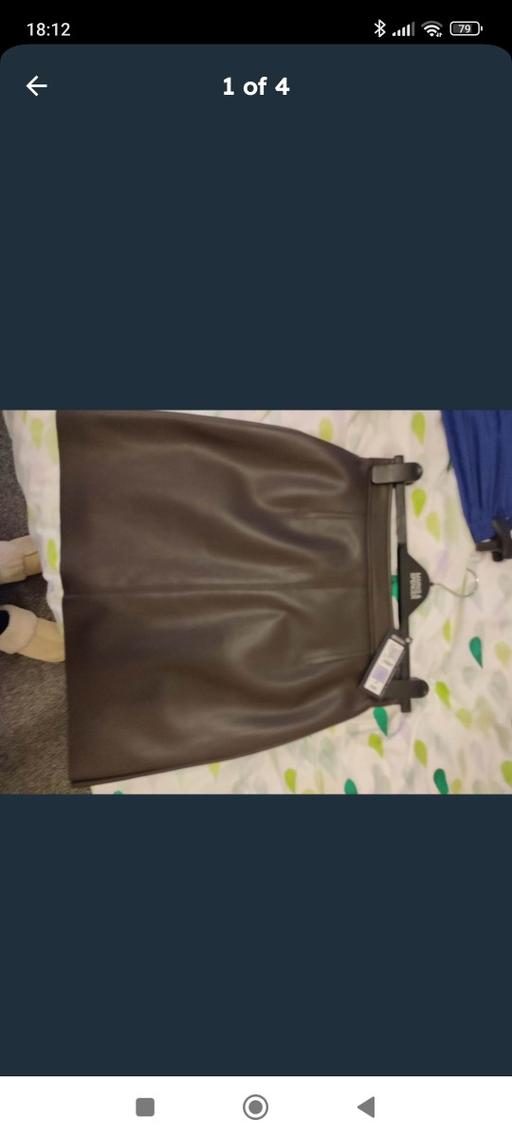 Buy & Sell Orrell Park Liverpool - Photos for NEW M&S FAUX LEATHER SKIRT SIZE 8 REGULAR