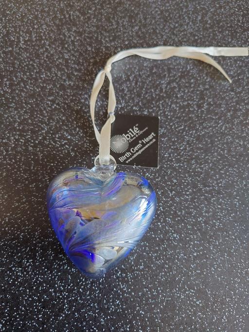 Buy & Sell Woodthorpe Charnwood - Photos for Hanging birth gem heart September