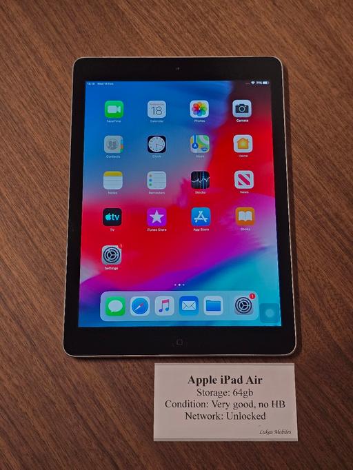Buy & Sell Anstey Charnwood - Photos for Apple iPad Air (sim, 64gb)
