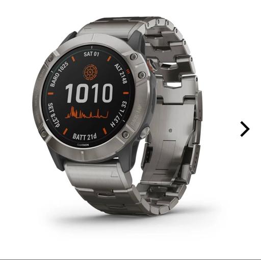 Buy & Sell - Photos for Fenix 6X -Pro Solar Edition - Titanium