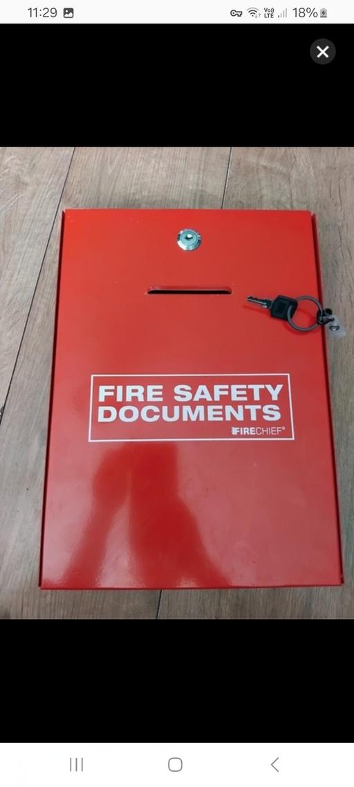 Buy & Sell Sneinton Nottingham - Photos for metal fire safety case with key
