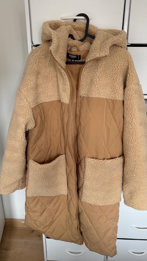 Buy & Sell Cubitt Town East London - Photos for Misguided Maternity teddy bear coat