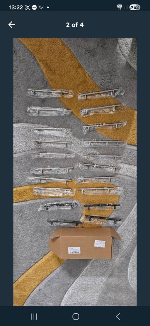 Buy & Sell Hayes Hillingdon - Photos for Steel brushed cupboard Handles x 20