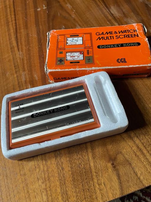 Buy & Sell Small Heath Birmingham - Photos for Donkey Kong Retro Game & Watch 1982 with box